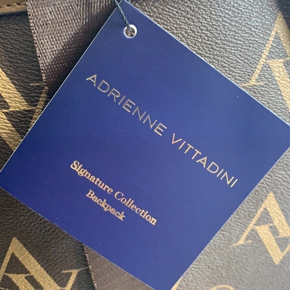 Adrienne Vittadini Signature Collection Backpack - Picture 3 of 14